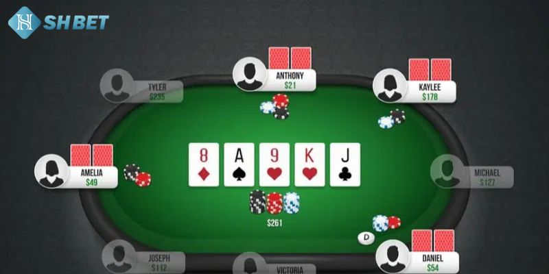 Poker là tựa game chiến thuật thú vị được nhiều người tham gia